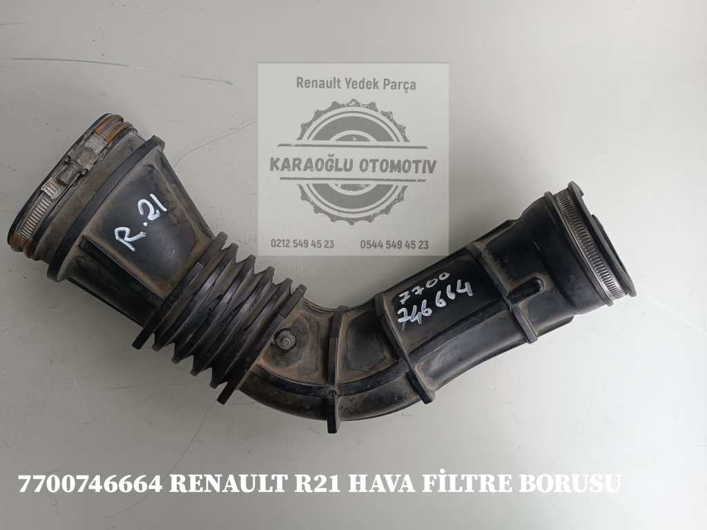 Renault R Hava F Ltre Borusu Karao Lu Yedek Par A