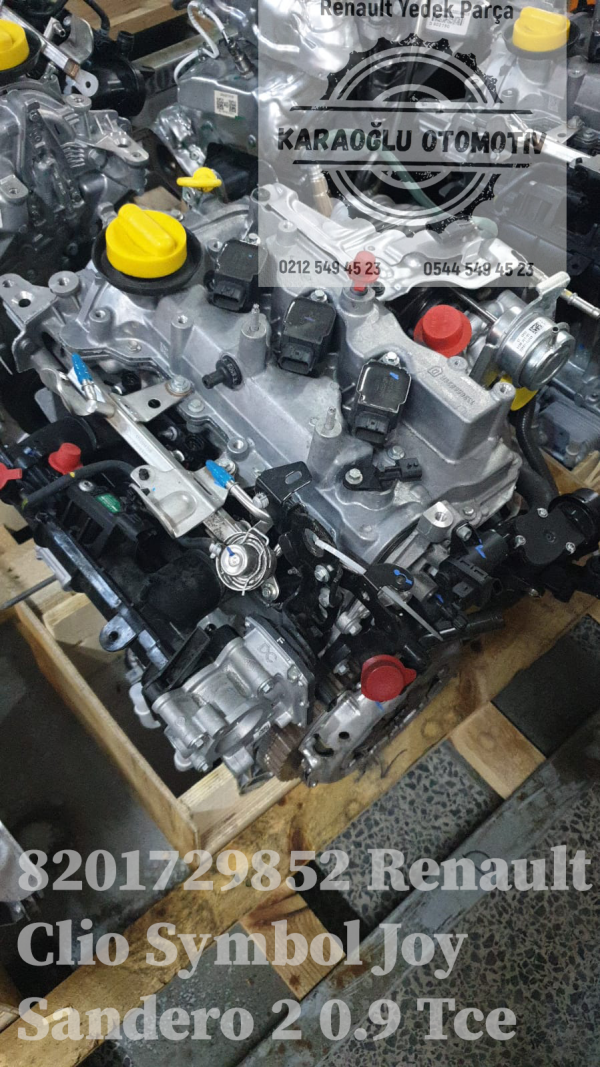 Dacia Sandero Komple Motor 0.9 Tce Turbo H4B 8201342064 - Görsel 3