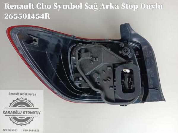 Renault Clıo Symbol Sağ Arka Stop Duylu 265501454R - Görsel 2