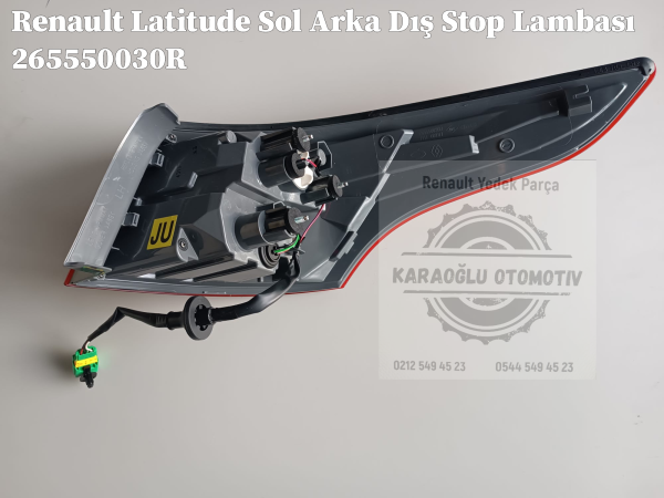 Renault Latitude Stop Lambası Sol Arka 265550030R - Görsel 2