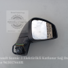 Renault Scenic 3 Elektirikli Katlanır Sağ Dış Ayna 963017468R - Görsel 2