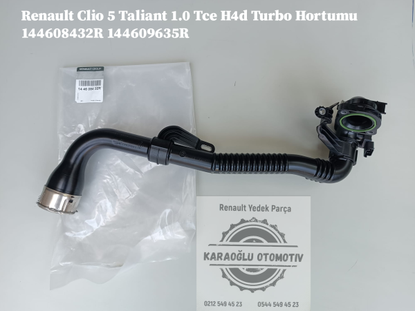 Renault Clio V Taliant 1.0 Tce H4d Turbo Hortumu 144609635R 144608432R - Görsel 2