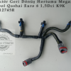 Megane 4 Qashqai Euro 6 1,5 Dci K9K Enjektör Geri Dönüş Hortumu 166712745R