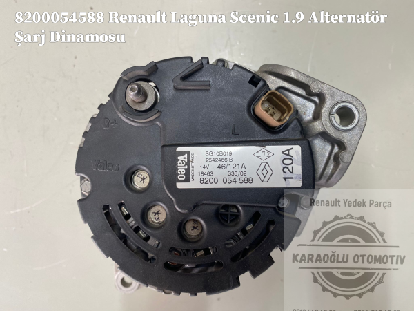 8200054588 Renault Laguna Scenic 1.9 Alternatör Şarj Dinamosu - Görsel 2