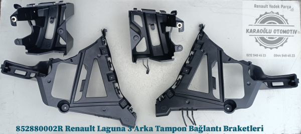 Renault Laguna III Arka Tampon Bağlantı Braketleri 852880002R