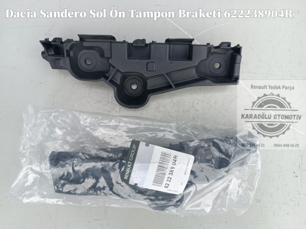 Dacia Sandero Sol Ön Tampon Braketi 622238904R