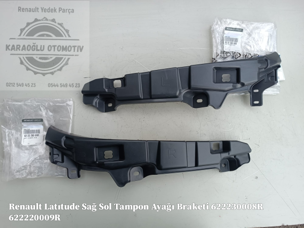 Renault Latıtude Sağ Sol Tampon Ayağı Braketi 622230008R 622220009R