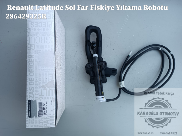 Renault Latitude Sol Far Fiskiye Yıkama Robotu 286429325R