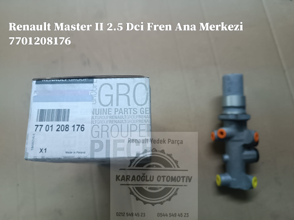7701208176 7701205286 Master II 2.5 Dci Fren Ana Merkezi