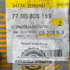 Renault R19 Clio 1.2 1.4 R21 Manager Alternatör Dinamo 12V 90 A 7700805159 - Görsel 3