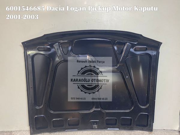 6001546685 Dacia Logan Pickup Motor Kaputu 2001-2003 - Görsel 2