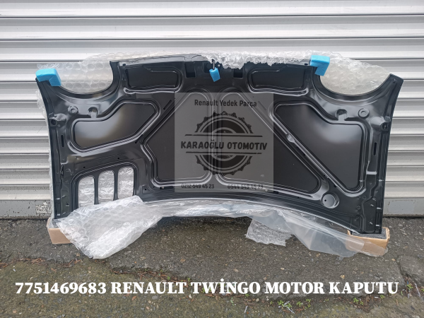 7751469683 RENAULT TWİNGO MOTOR KAPUTU - Görsel 2