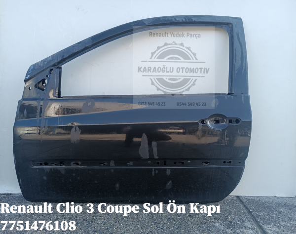 Renault Clio 3 Coupe Sol Ön Kapı 7751476108