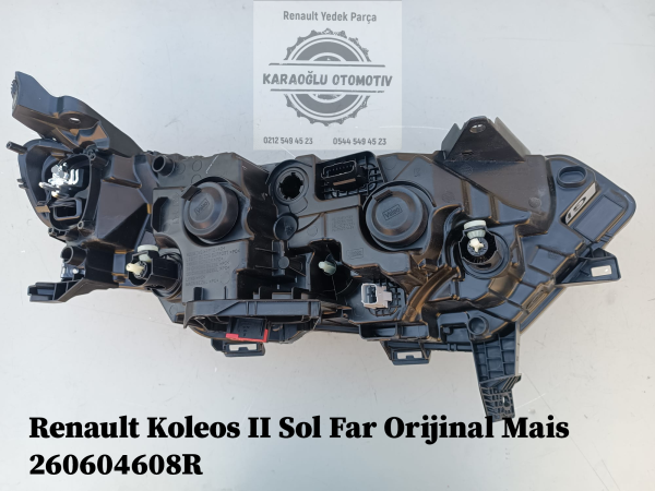 Renault Koleos II Sol Far Orijinal Mais 260604608R - Görsel 2