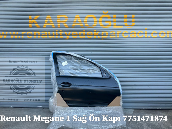 7751471874 7751473047 7751467866 Renault Megane 1 Sağ Ön Kapı - Görsel 2