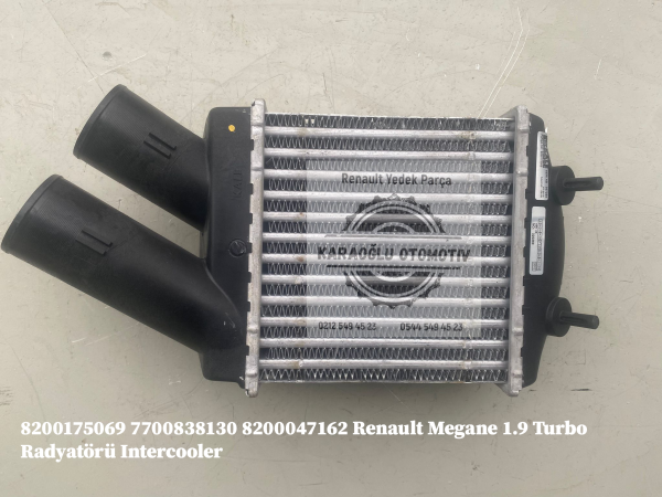 8200175069 7700838130 8200047162 Renault Megane 1.9 Turbo Radyatörü İntercooler