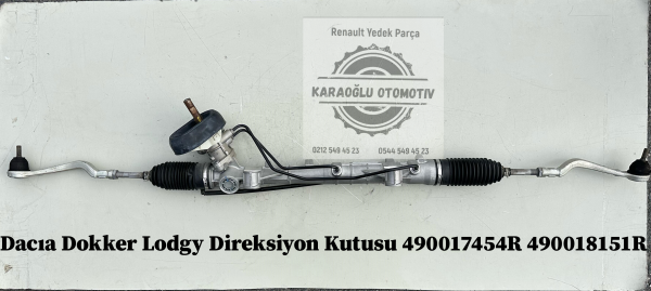 Dacıa Dokker Lodgy Direksiyon Kutusu 490017454R 490018151R