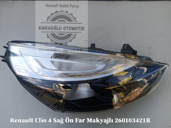 Renault Clio 4 Sağ Ön Far Makyajlı 260103421R