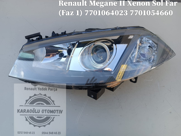 Renault Megane II Xenon Sol Far (Faz 1) 7701064023 7701054660