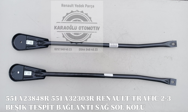 RENAULT TRAFIC II-III BEŞIK TESPİT BAĞLANTI SAĞ SOL KOLU 551A23848R 551A32303R - Görsel 2