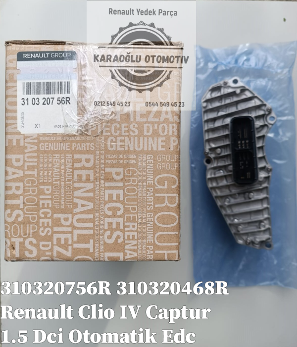 310320756R 310320468R Renault Clio IV Captur 1.5 Dci Otomatik Edc Şanzıman Beyni