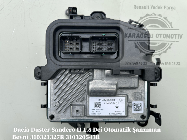 Dacia Duster Sandero II 1.5 Dci Otomatik Şanzıman Beyni 310321327R 310320543R - Görsel 2