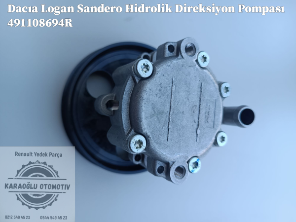 Clio Thalia Kangoo Logan Sandero Hidrolik Direksiyon Pompası 491108694R
