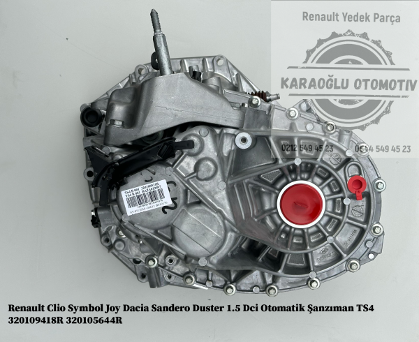 Renault Clio Symbol Joy Dacia Sandero Duster 1.5 Dci Otomatik Şanzıman TS4 320109418R 320105644R - Görsel 3