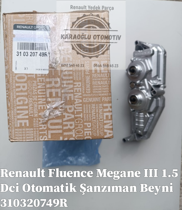 Renault Fluence Megane III 1.5 Dci Otomatik Şanzıman Beyni 310320749R - Görsel 2