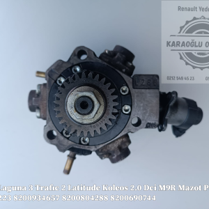 Renault Laguna 3 Trafıc 2 Latitude Koleos 2.0 Dci M9R Mazot Pompası 0445010223 8200934657 8200804288 8200690744