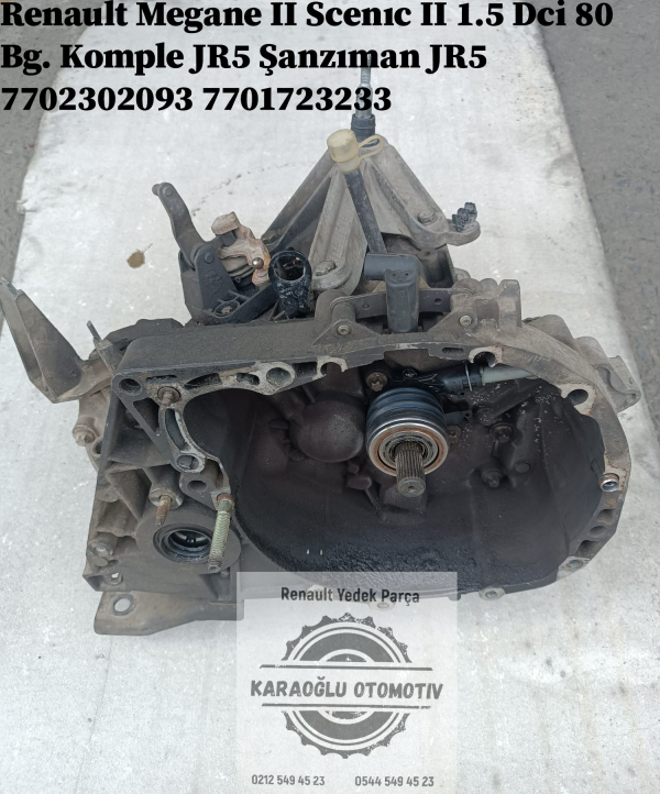 Renault Megane II Scenıc II 1.5 Dci 80 Bg. Komple JR5 Şanzıman 7702302093 7701723233 - Görsel 2