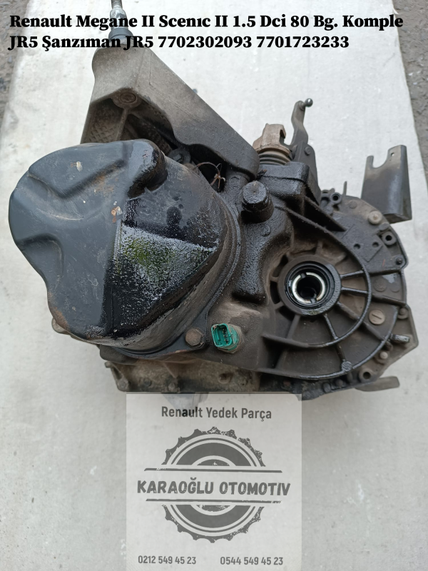 Renault Megane II Scenıc II 1.5 Dci 80 Bg. Komple JR5 Şanzıman 7702302093 7701723233 - Görsel 3