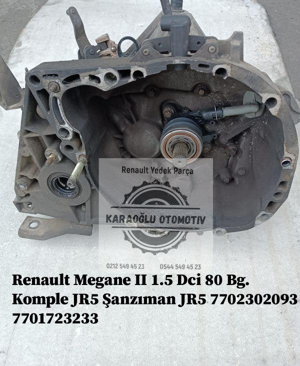 Renault Megane II Scenıc II 1.5 Dci 80 Bg. Komple JR5 Şanzıman 7702302093 7701723233 - Görsel 4