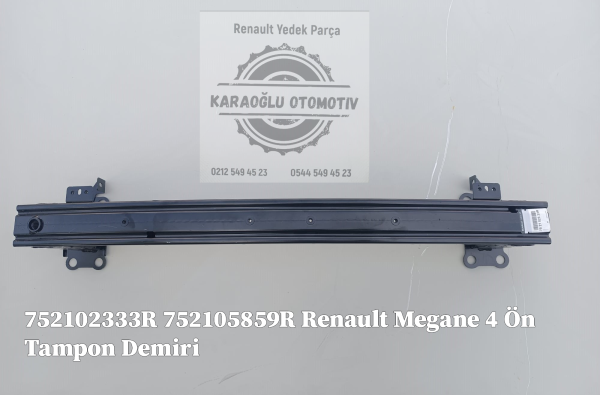 Renault Megane 4 Ön Tampon Demiri 752102333R 752105859R - Görsel 2