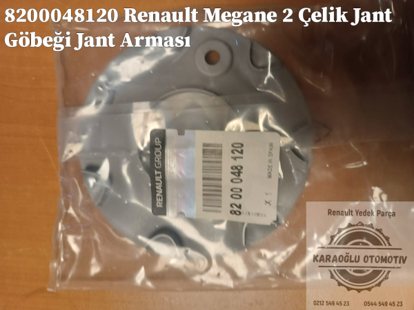 Renault Megane 2 Çelik Jant Göbeği Jant Arması 8200048120