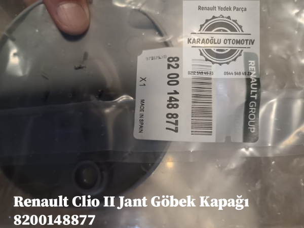 Renault Clio II Jant Göbek Kapağı 8200148877