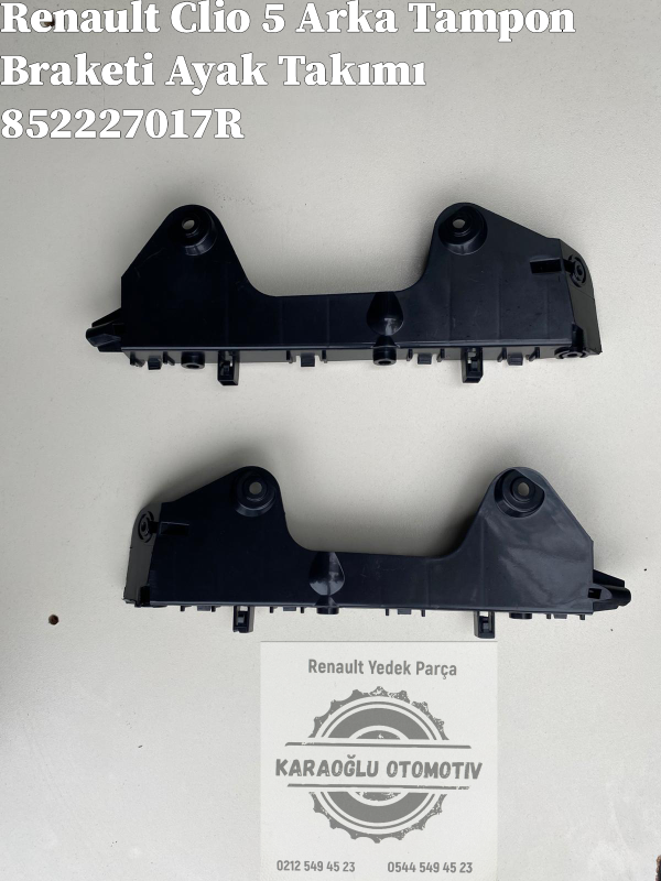 Renault Clio 5 Arka Tampon Braketi Ayak Takımı 852227017R