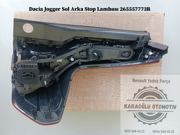 Dacia Jogger Sol Arka Stop Lambası 265557773R - Görsel 2