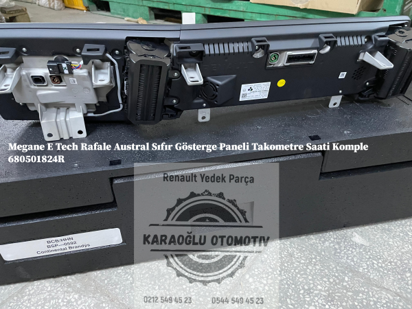 Renault Megane E Tech Rafale Austral Gösterge Paneli Takometre Saati Komple 680501824R - Görsel 2
