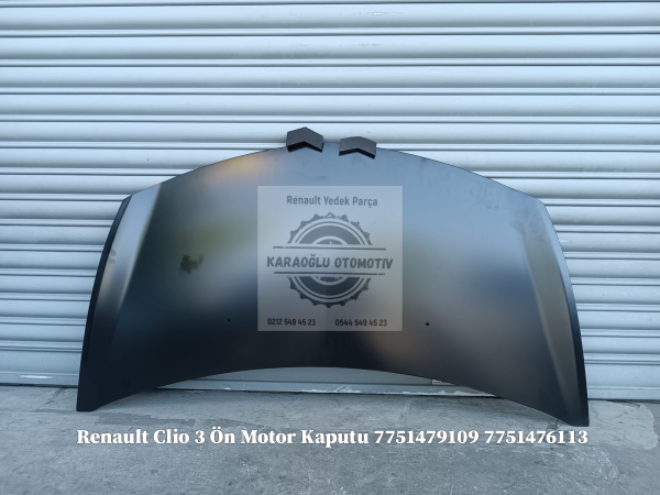 Renault Clio 3 Ön Motor Kaputu 7751479109 7751476113