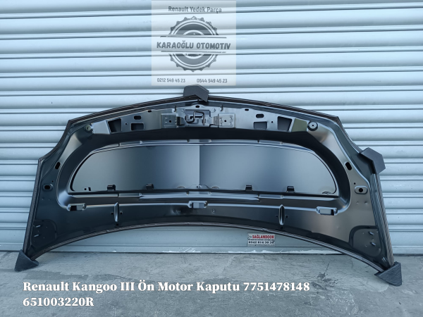 Renault Kangoo III Ön Motor Kaputu 7751478148 651003220R - Görsel 2