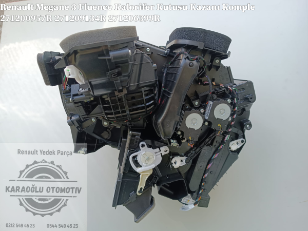 Renault Megane 3 Fluence Kalorifer Kutusu Komple 271200957R 271209134R 271206399R