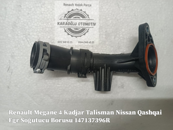Renault Megane 4 Kadjar Talisman Nissan Qashqai Egr Soğutucu Borusu 147137396R