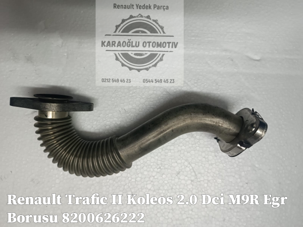 Renault Trafic II Koleos 2.0 Dci M9R Egr Borusu 8200626222