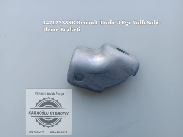 Renault Trafic 3 Egr Valfı Sabitleme Braketi 147177358R