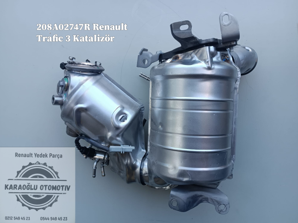 208A02747R Renault Trafic 3 Katalizör