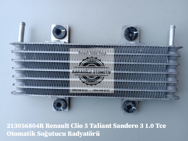 213056804R Renault Clio 5 Taliant Sandero 3 1.0 Tce Otomatik Soğutucu Radyatörü