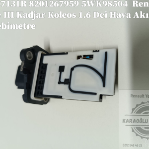 226807131R 8201267959 5WK98504  Renault Trafic III Kadjar Koleos 1.6 Dci Hava Akışmetre Debimetre
