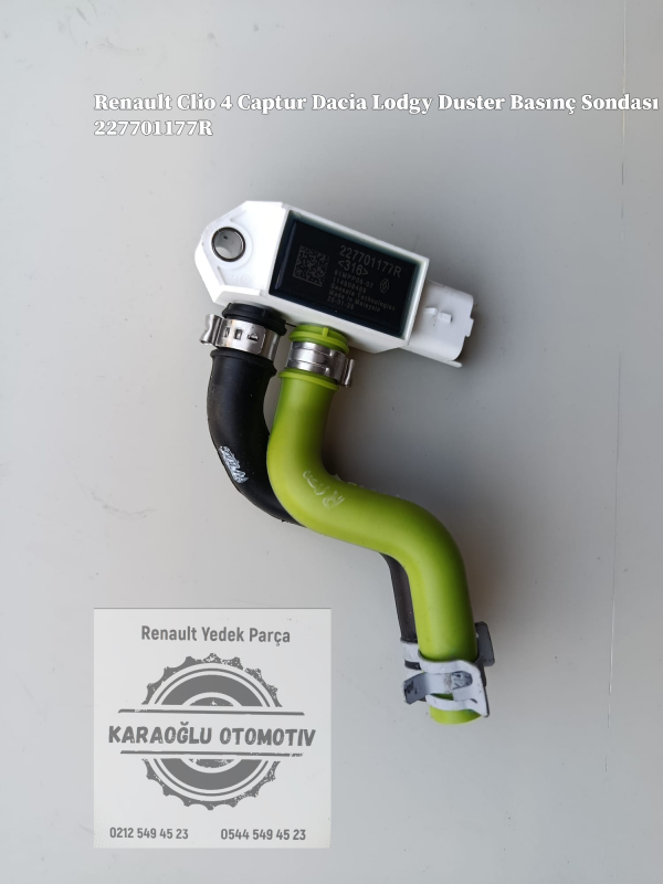 Renault Clio 4 Captur Dacia Lodgy Duster Basınç Kaptörü 227701177R