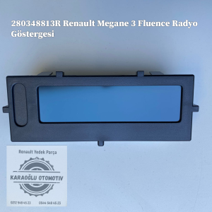 Renault Megane 3 Fluence Radyo Göstergesi 280348813R